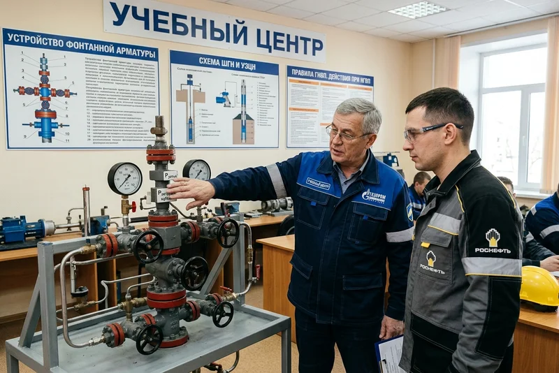 Обучение оператора по добыче нефти и газа